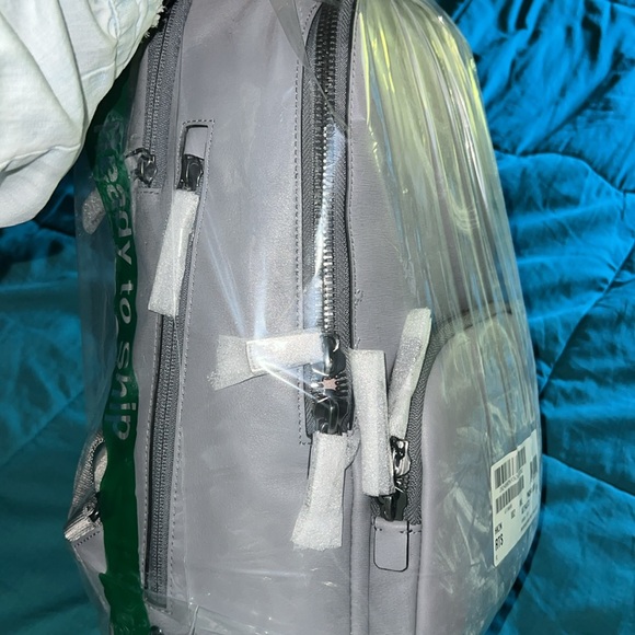 NWT TUMI VOYAGEUR HANNAH BACKPACK PEARL GREY - Picture 13 of 14